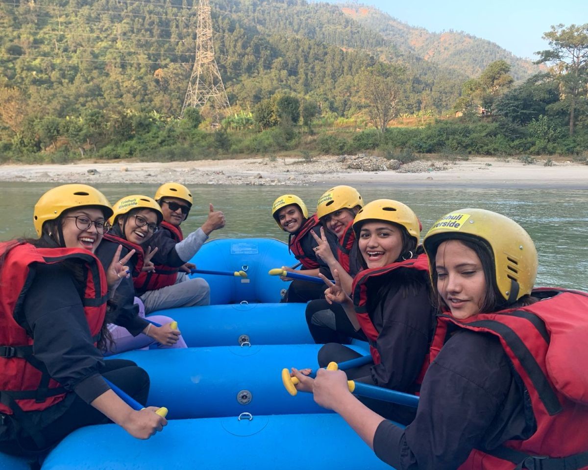 Rafting in Trishuli